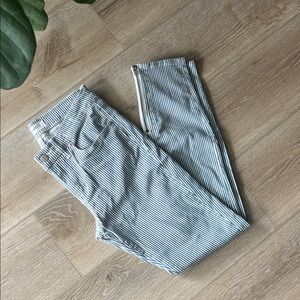 Madewell Striped Skinny Jeans